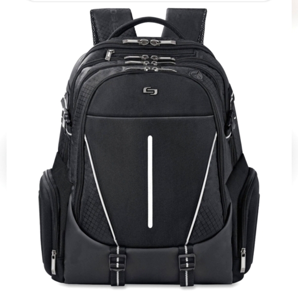 Solo Active 17.3" Laptop Commuters Travel City Backpack - Picture 1 of 11